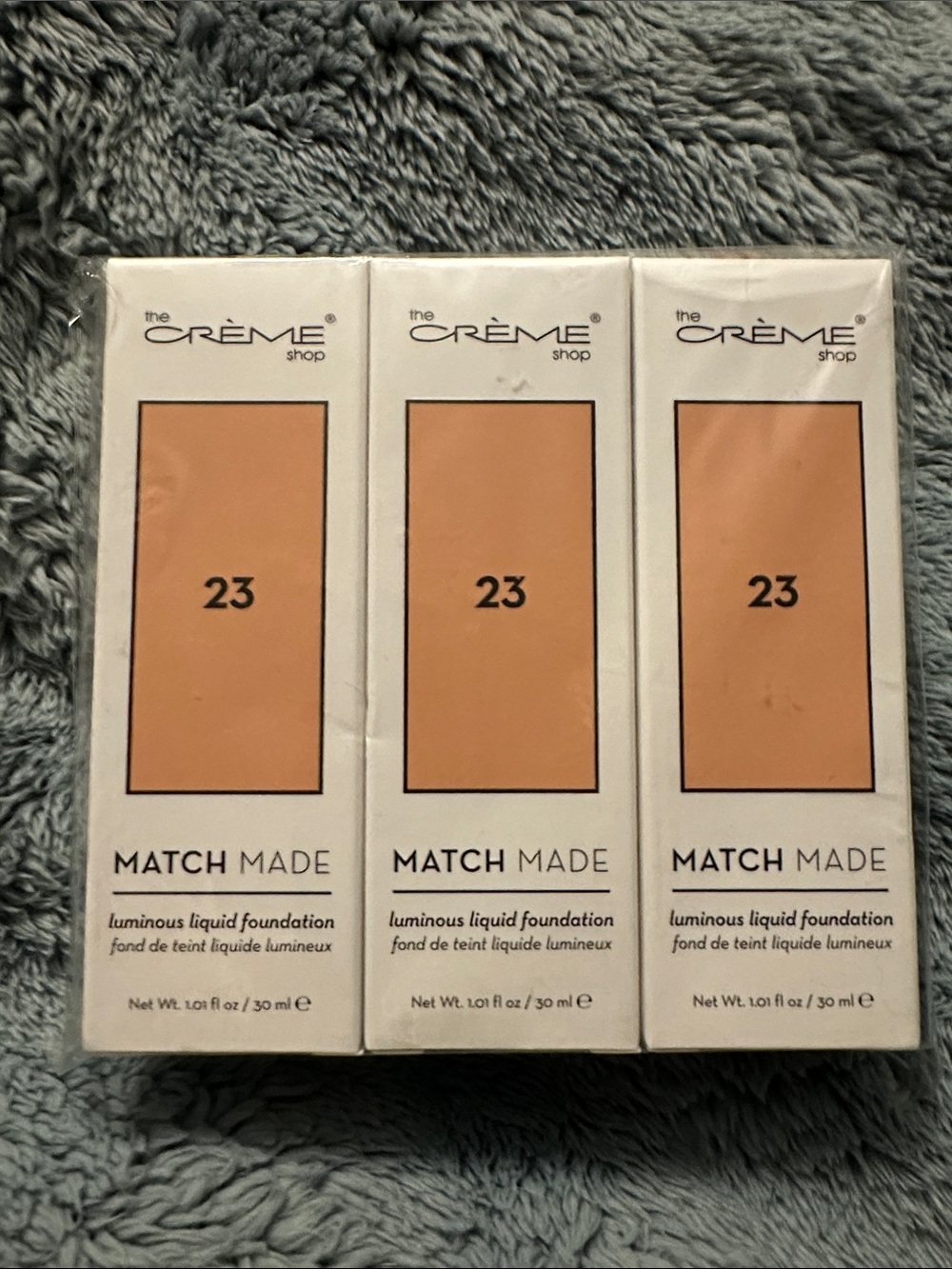 The Crème Shop Match Made Luminous Liquid Foundation - Shade 23 (Peach Beige)